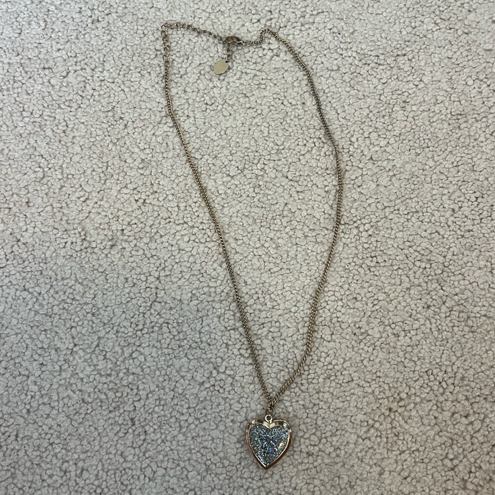 locket heart necklace